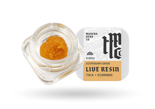 THCa Live Resin Diamonds Dab: Pineapple Express (Hybrid) - 2g