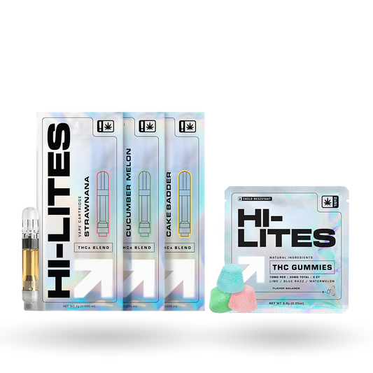 Hi-Lites Bundle Deal: 3 Carts for $30 + Free 3-Count Gummy