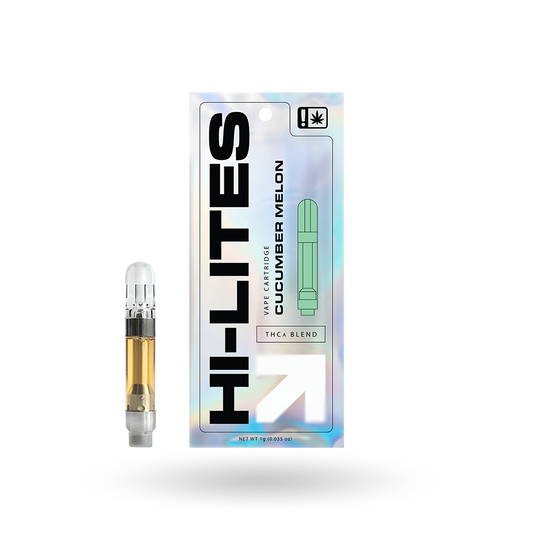 Hi-Lites THCa Vape Cartridge: Cucumber Melon 1g