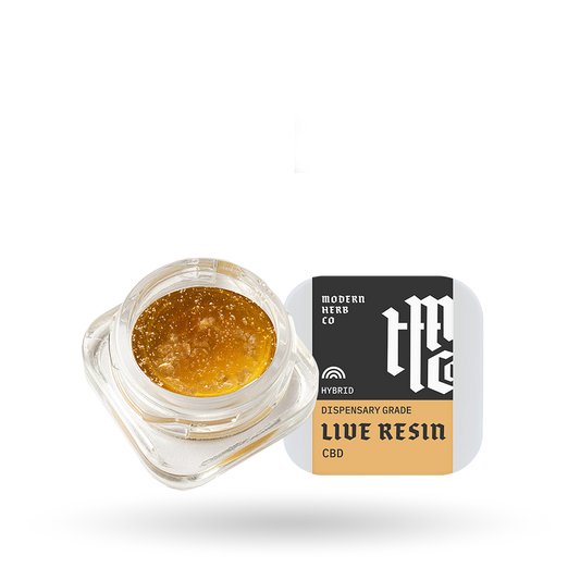 Live Resin CBD Dab: Hybrid, Sour Pineapple, 2g