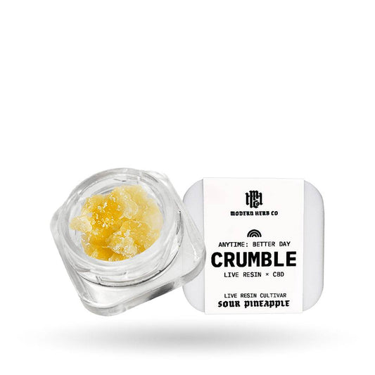 Modern Herb Co Better Day Live Resin and CBD Crumble