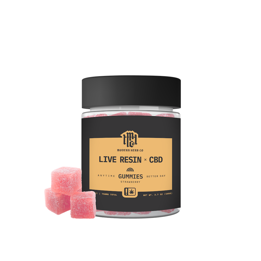 Mood Gummies: Live Resin CBD, 25mg x 30ct