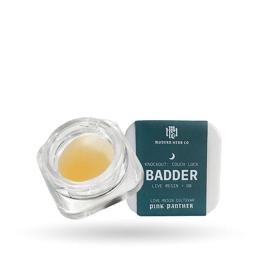 Modern Herb Co Couch Lock Live Resin and Delta 8 Badder
