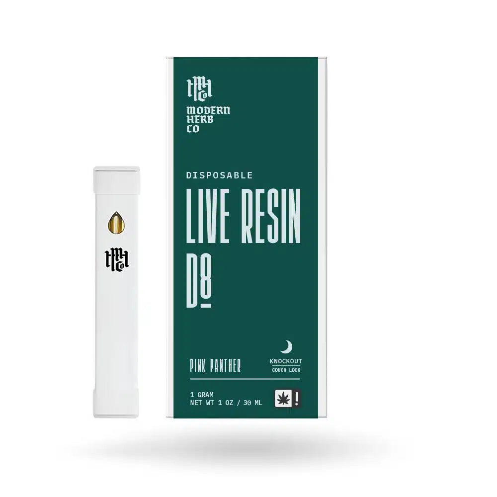 Modern Herb Co Pink Panther Live Resin Delta 8 Disposable