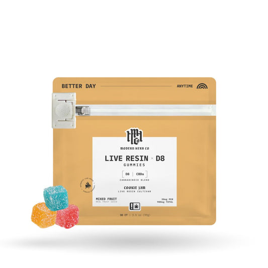 Modern Herb Co Mixed Fruit Live Resin Delta 8 Gummies