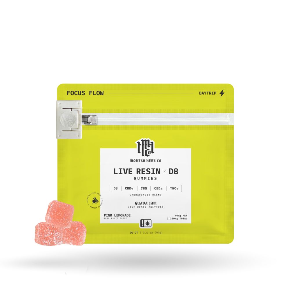 Modern Herb Co Pink Lemonade Live Resin Delta 8 Gummies