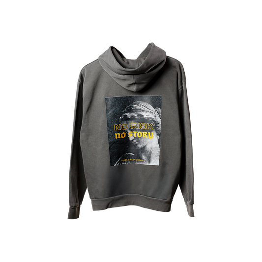 BKS No Risk Mediumweight Vintage Cut Hoodie