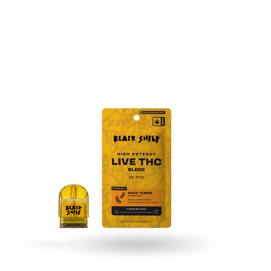 Live THC Blend Pod Refill: Sour Tangie 3g