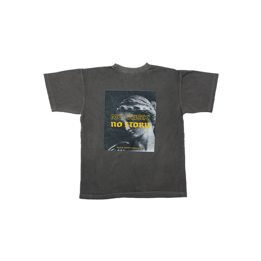 BKS No Risk Heavyweight Vintage Cut Tee