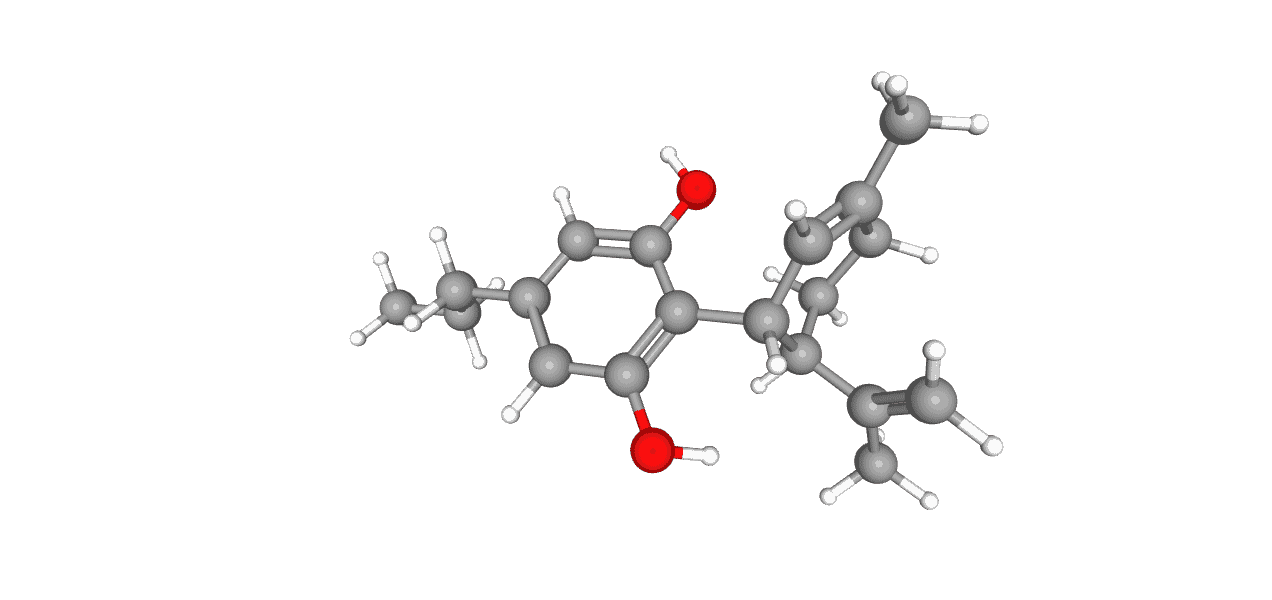 CBDv molecule 