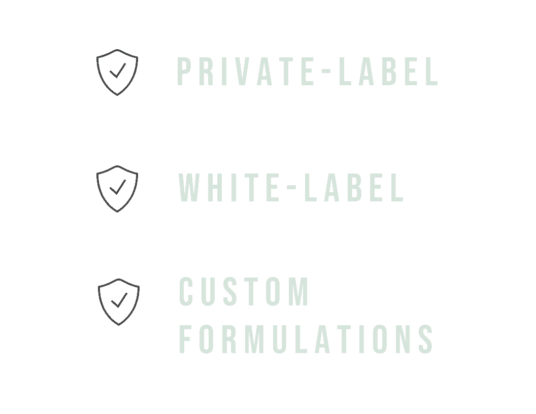 Privatelabel whitelabel customformulations