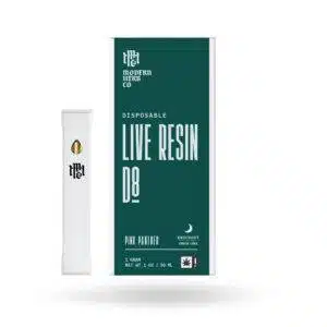 Live Resin Delta 8 Disposable: Knockout